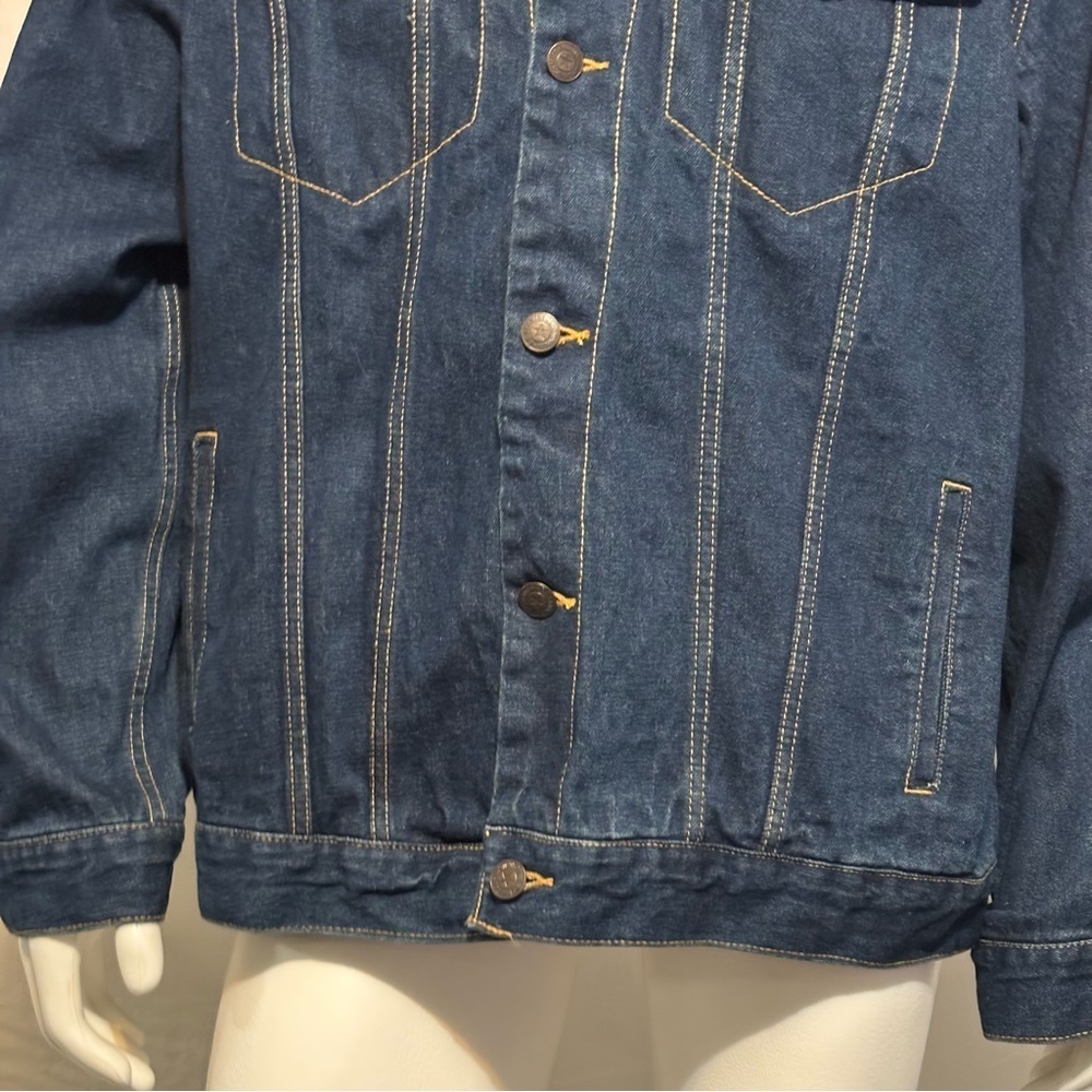 C.E.Schmidt Workwear Jean
Jacket Sz 3XL Denim
Trucker Blue Vintage Coat - Picture 4 of 8